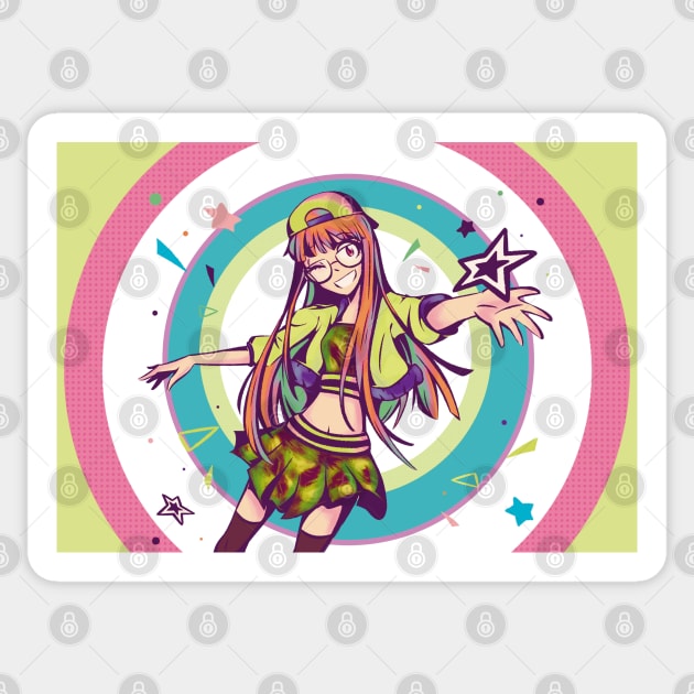 Dancing Futaba Sticker by OkiComa